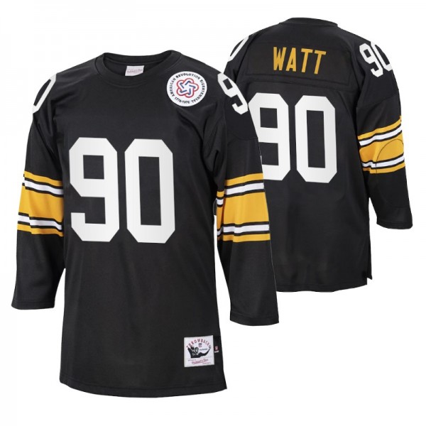 1975 Pittsburgh Steelers T.J. Watt #90 Authentic B...