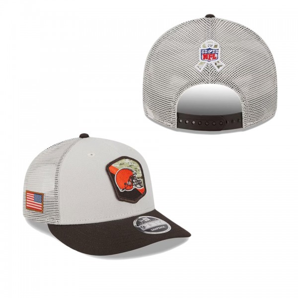 Men's Cleveland Browns Stone Brown 2023 NFL Salute...