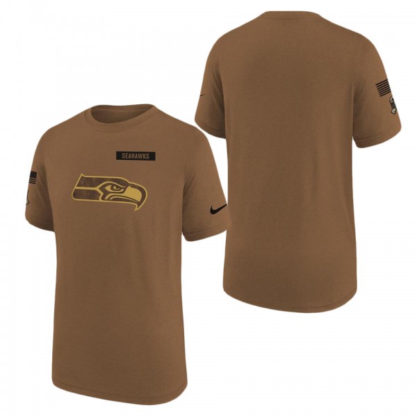 Youth Seattle Seahawks Brown 2023 NFL Salute To Se...