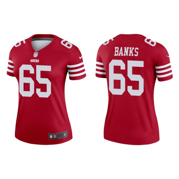 Women's San Francisco 49ers Aaron Banks Legend Sca...