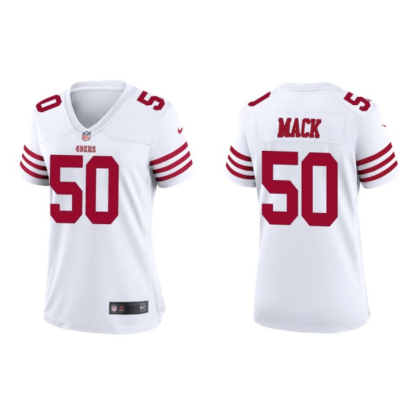 Women's San Francisco 49ers Alex Mack Game White J...