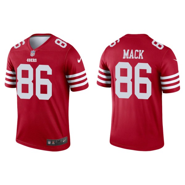 Austin Mack San Francisco 49ers Men's Legend Scarl...