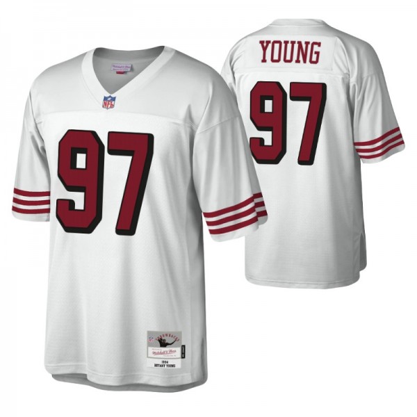 Legacy Replica San Francisco 49ers #97 Bryant Youn...