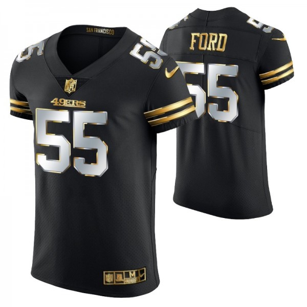 San Francisco 49ers Dee Ford #55 Golden Edition Bl...