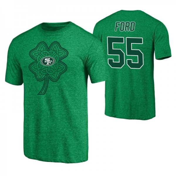 Dee Ford San Francisco 49ers St. Patrick's Day Hea...