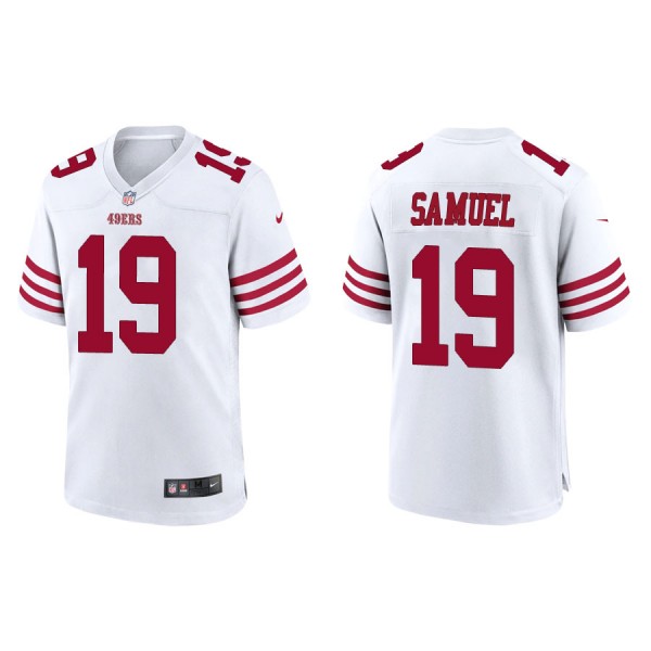 Deebo Samuel San Francisco 49ers Men's Game White ...