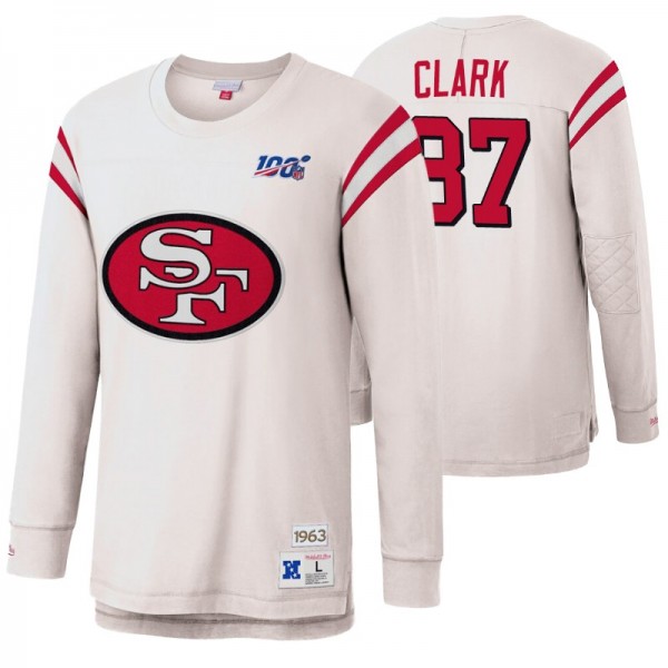 Men's Dwight Clark San Francisco 49ers White NFL 1...