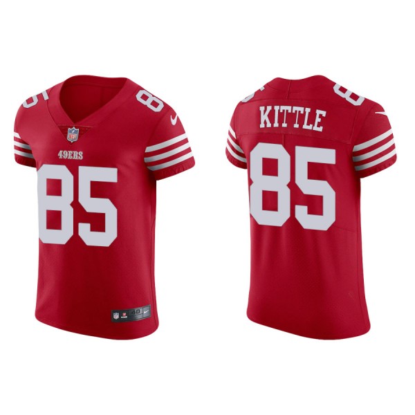 George Kittle San Francisco 49ers Men's Vapor Elite Scarlet Jersey