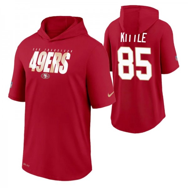 San Francisco 49ers Nike George Kittle #85 Sidelin...