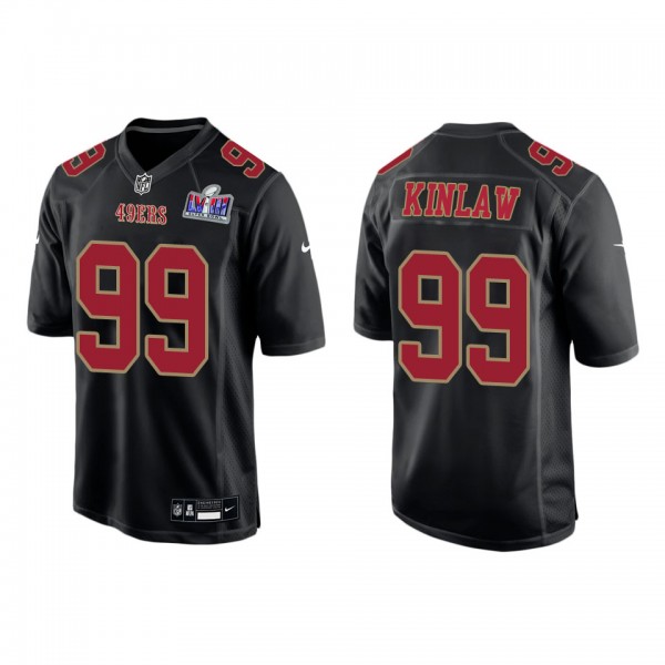 Men's Javon Kinlaw San Francisco 49ers Black Super...
