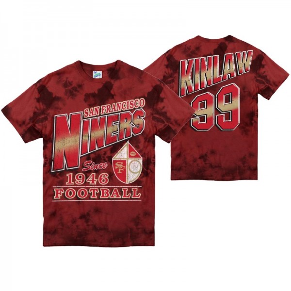 Javon Kinlaw #99 San Francisco 49ers Vintage Inspi...