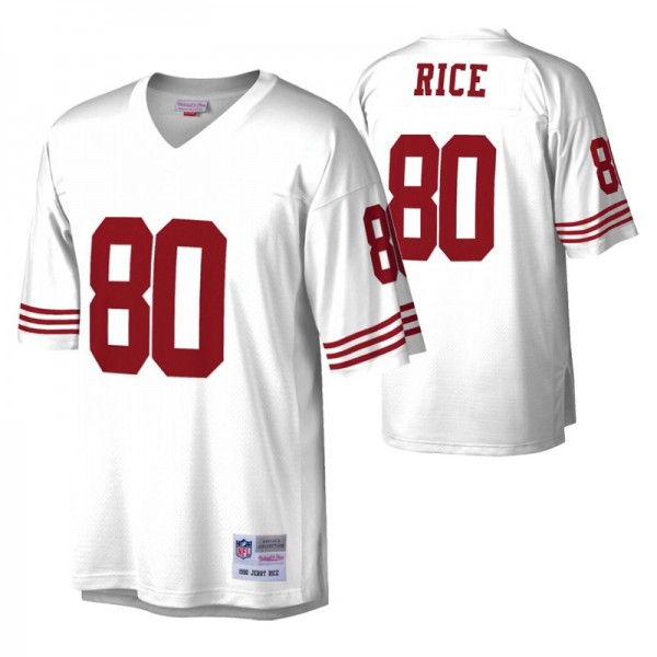 Men's San Francisco 49ers Jerry Rice White Legacy ...