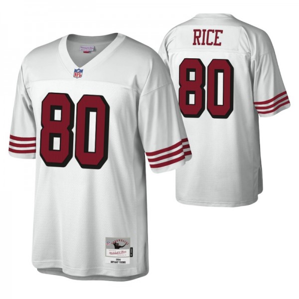 Legacy Replica San Francisco 49ers #80 Jerry Rice ...