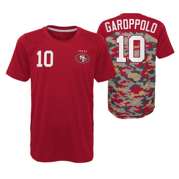 San Francisco 49ers #10 Jimmy Garoppolo Extra Yard...