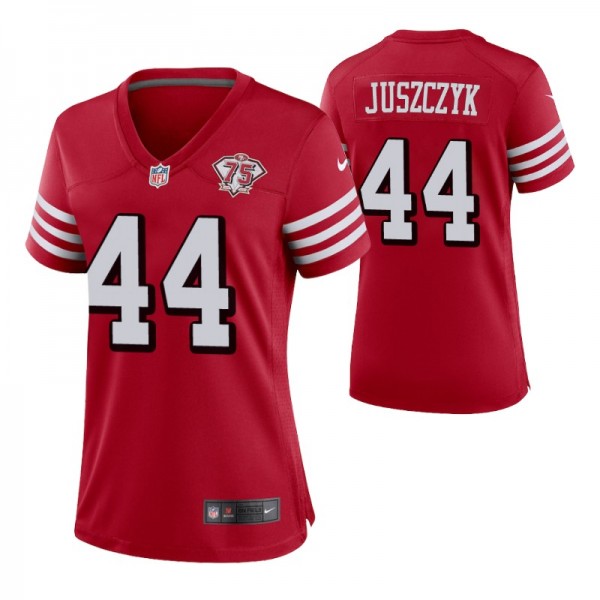 Women's San Francisco 49ers Kyle Juszczyk #44 75th...