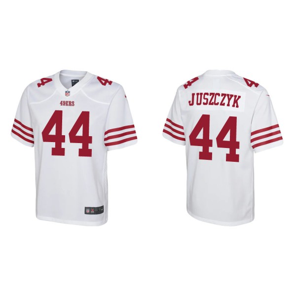Youth San Francisco 49ers Kyle Juszczyk Game White...