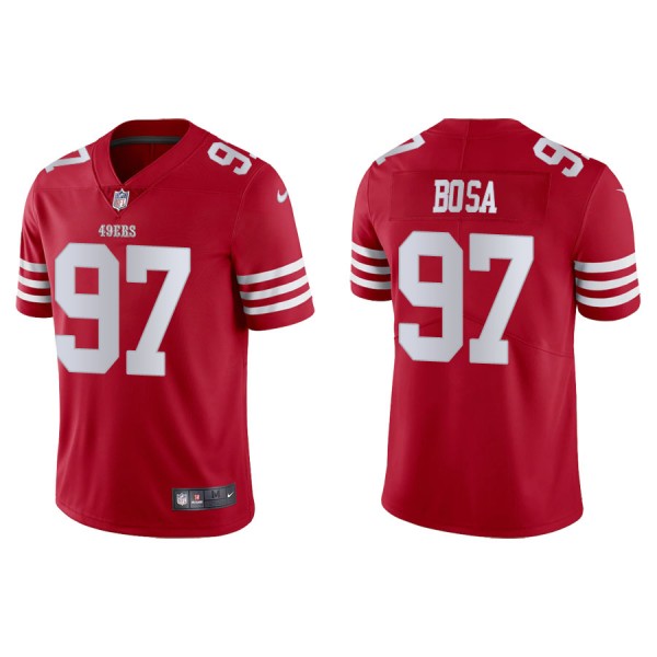 Nick Bosa San Francisco 49ers Men's Vapor Limited Scarlet Jersey