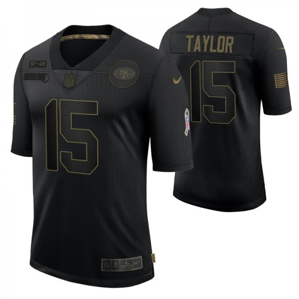 San Francisco 49ers Trent Taylor #15 Black Limited...