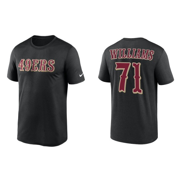 Trent Williams San Francisco 49ers Men's Wordmark Legend Black T-Shirt