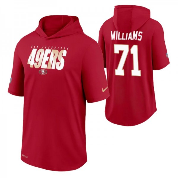 San Francisco 49ers Nike Trent Williams #71 Sideli...