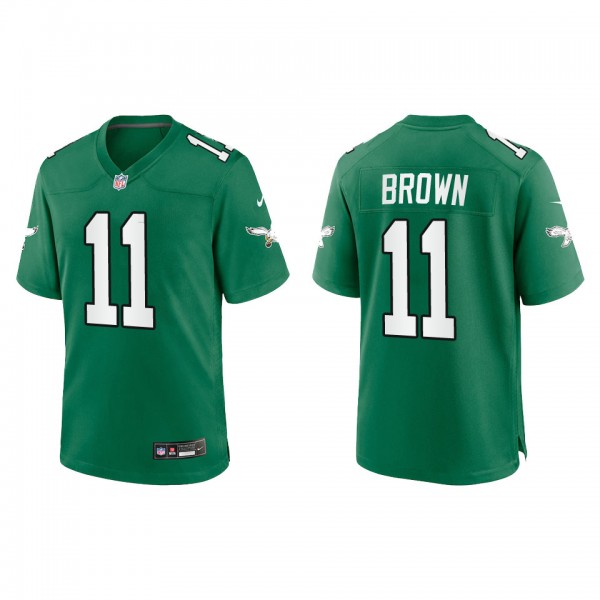 A.J. Brown Philadelphia Eagles Kelly Green Alterna...