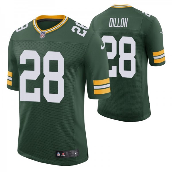 A.J. Dillon Packers 2020 NFL Draft Green Vapor Lim...