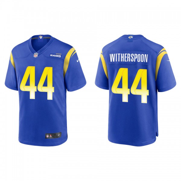 Men's Los Angeles Rams Ahkello Witherspoon Royal G...