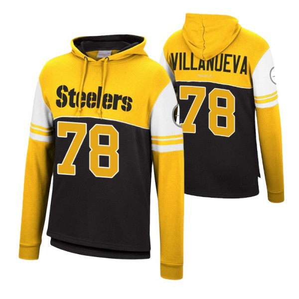 #78 Alejandro Villanueva Pittsburgh Steelers Black...