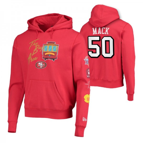 No. 50 Alex Mack San Francisco 49ers Scarlet City ...