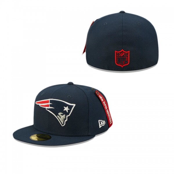 Alpha Industries X New England Patriots 59FIFTY Fitted Hat