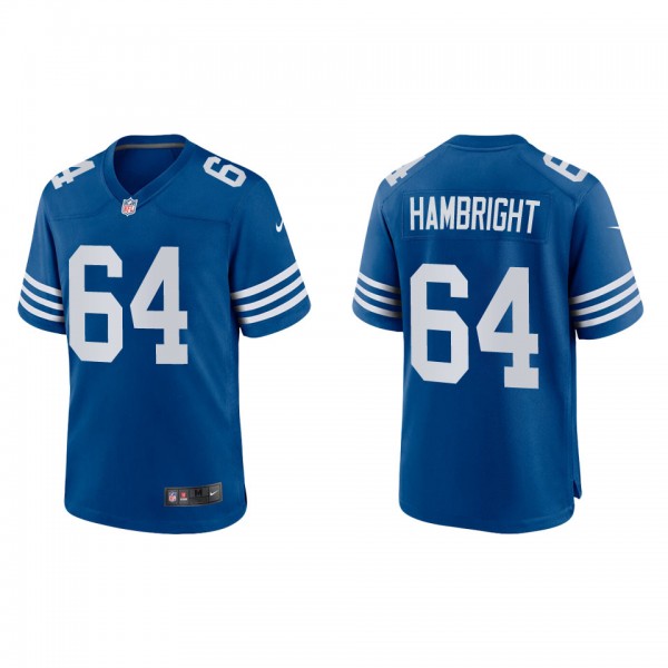 Men's Indianapolis Colts Arlington Hambright Royal...
