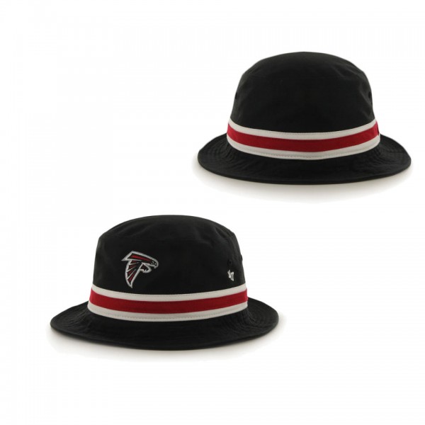 Men's Atlanta Falcons '47 Black Striped Bucket Hat