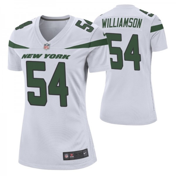 New York Jets #54 Avery Williamson Nike White Wome...