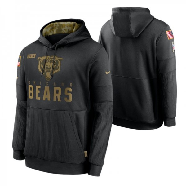 2020 Salute to Service Chicago Bears NO. Pullover ...