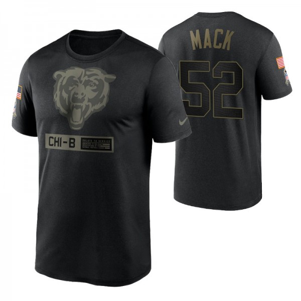 Chicago Bears 2020 Salute To Service Khalil Mack #...