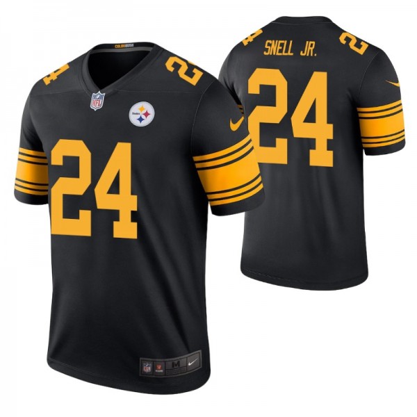 Benny Snell Jr. Pittsburgh Steelers Black 2019 NFL...