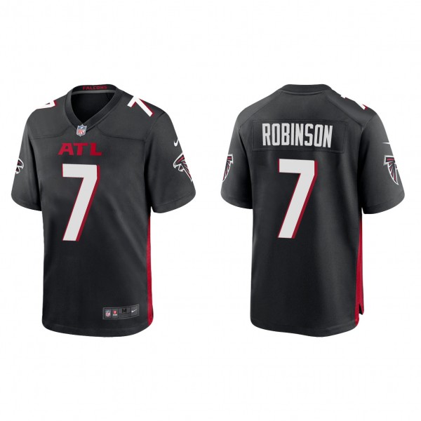 Men's Atlanta Falcons Bijan Robinson Black 2023 NF...