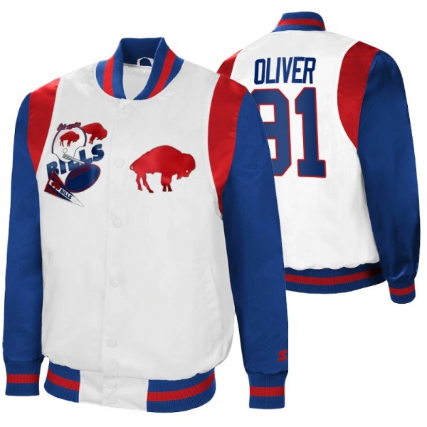 Buffalo Bills Ed Oliver #91 Retro The All-American...