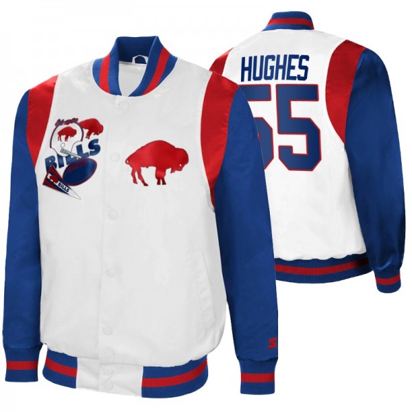 Buffalo Bills Jerry Hughes #55 Retro The All-Ameri...