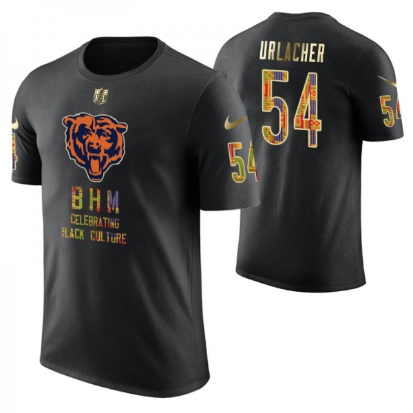 Men's - Chicago Bears #54 Brian Urlacher Nike Blac...