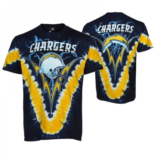 Men's Los Angeles Chargers Tie-Dye Premium T-Shirt...