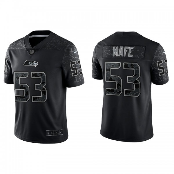 Boye Mafe Seattle Seahawks Black Reflective Limite...