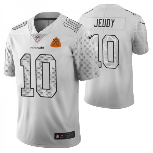 Denver Broncos Jerry Jeudy City Edition White Vapo...