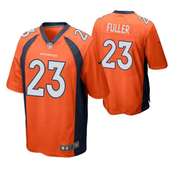Denver Broncos Kyle Fuller #23 Orange Game Jersey