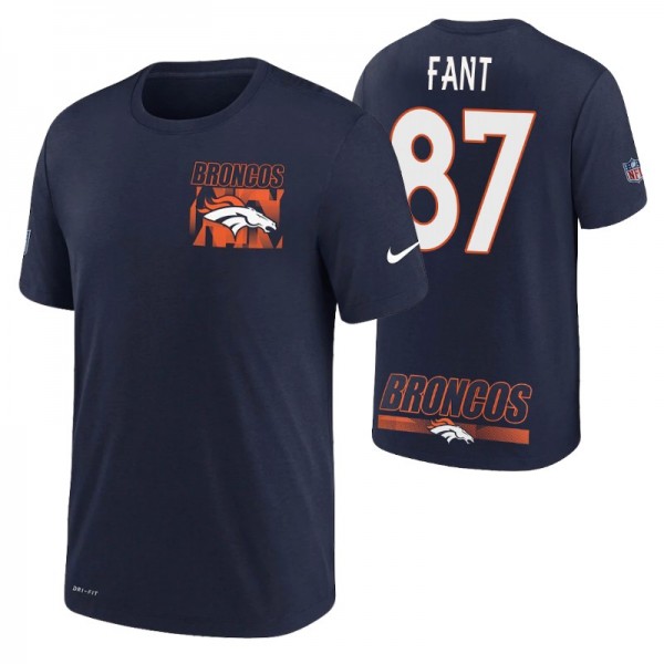 Denver Broncos Noah Fant #87 Facility Playbook Nav...
