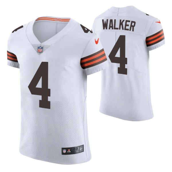 Cleveland Browns Anthony Walker #4 Nike White Vapo...