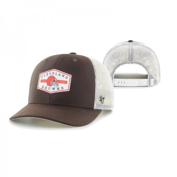 Cleveland Browns Snapback Convoy 47 Trucker Brown ...