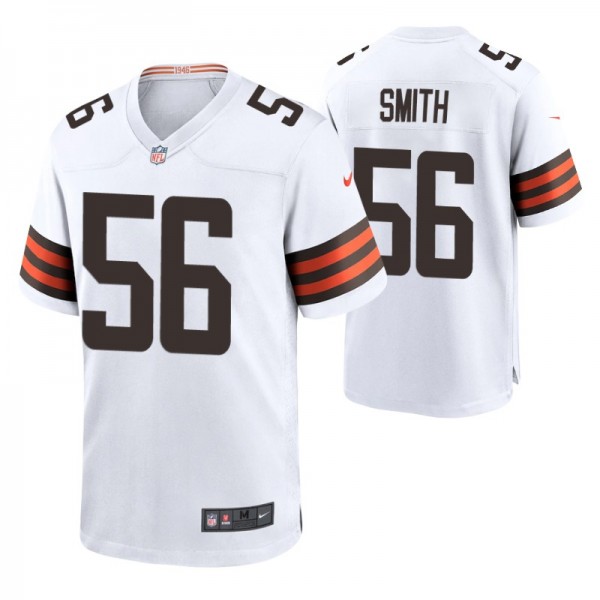 Men's Cleveland Browns Malcolm Smith #56 Game Whit...