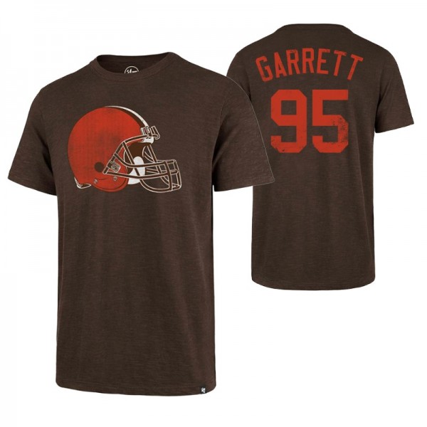 Cleveland Browns Myles Garrett #95 Brown Legacy Gr...