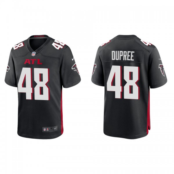 Men's Atlanta Falcons Bud Dupree Black Game Jersey